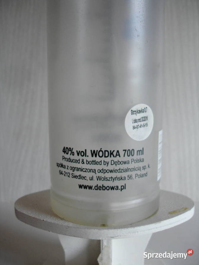 Butelka DĘBOWA STRZYKAWKA sprzedam