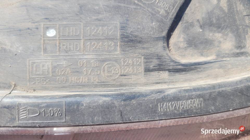 REFLEKTOR LEWY LAMPA PRZÓD CHEVROLET CRUZE 1 I Ruda Śląska