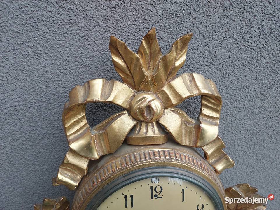 Stary zegar ścienny kartel Westerstrand ładny Tczew sprzedam