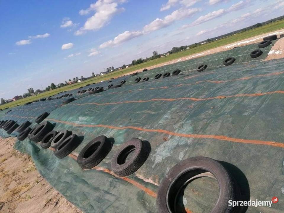 Siatka Ochronna Na Silos Pryzmę 8x10m Siatki Rolnictwo Mokrzec