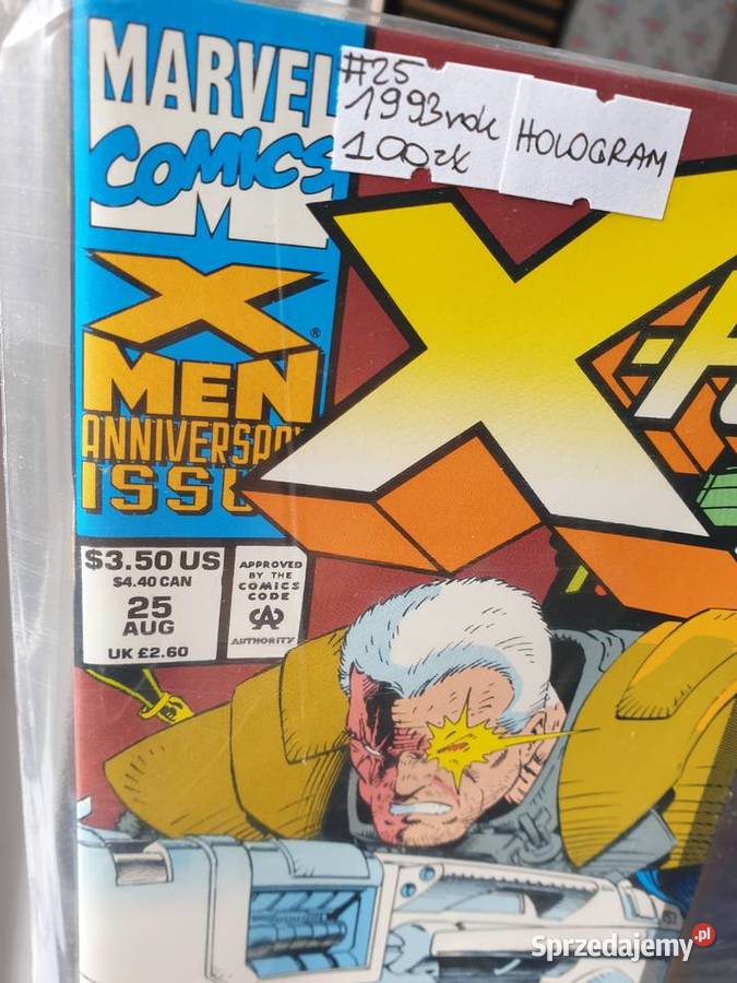 XForce komiks Marvel USA z hologramem 1993 Gdynia