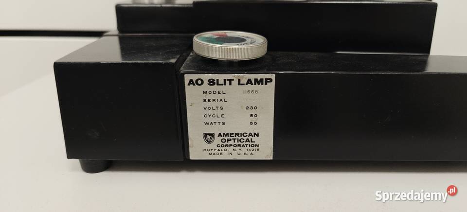 Lampa szczelinowa biomikroskop USA American Skawina