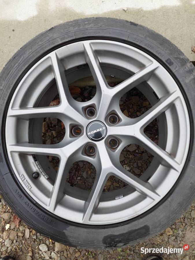 Alufelgi borbet 17 5x112 et45 Samochodowe Czudowice sprzedam