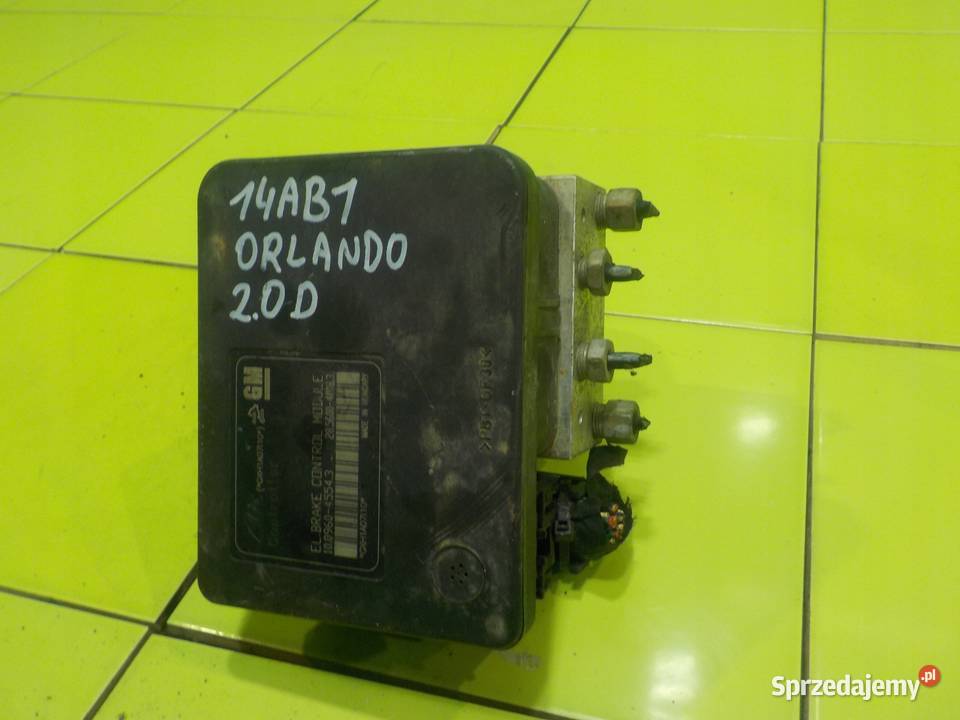 ORLANDO 20 VCDI 11r 5D pompa ABS 13349239 Pompy hamulcowe Suków