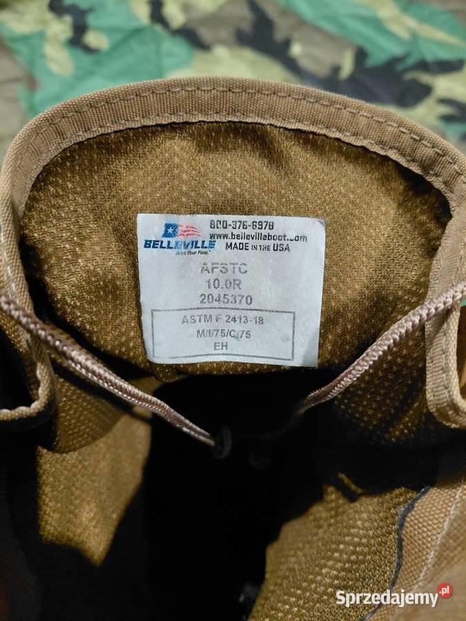 Buty Belleville AFSTC coyote 10 R Wrocław