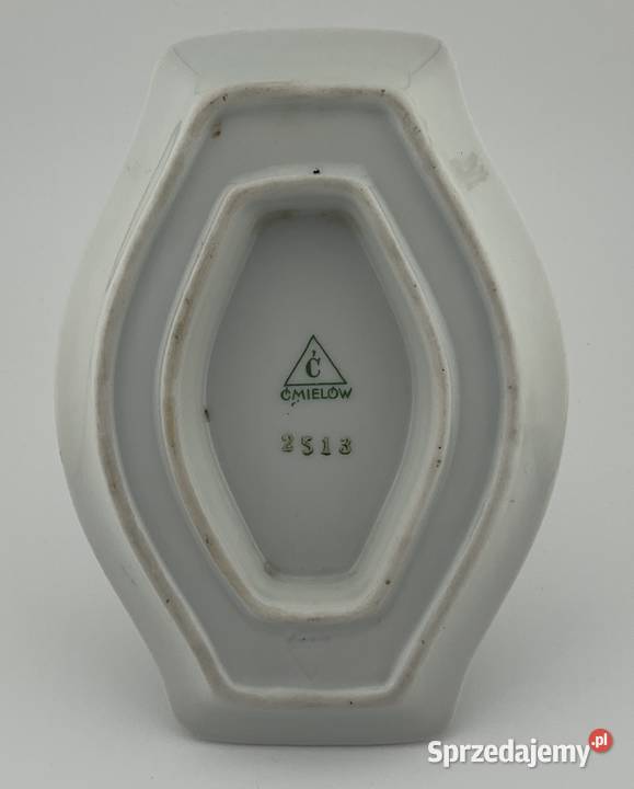 Przedwojenny musztardniczek mini sosjerka Porcelana i szkło Kraków sprzedam