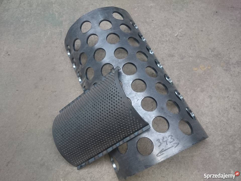 Sita do młynów i kruszarek wiercone CNC Produkcja Kluczbork