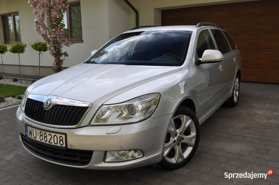 Skoda Octavia II FL 2009 18 TSI Elegance DSG elektrochrom. lusterka boczne mazowieckie Jabłonna