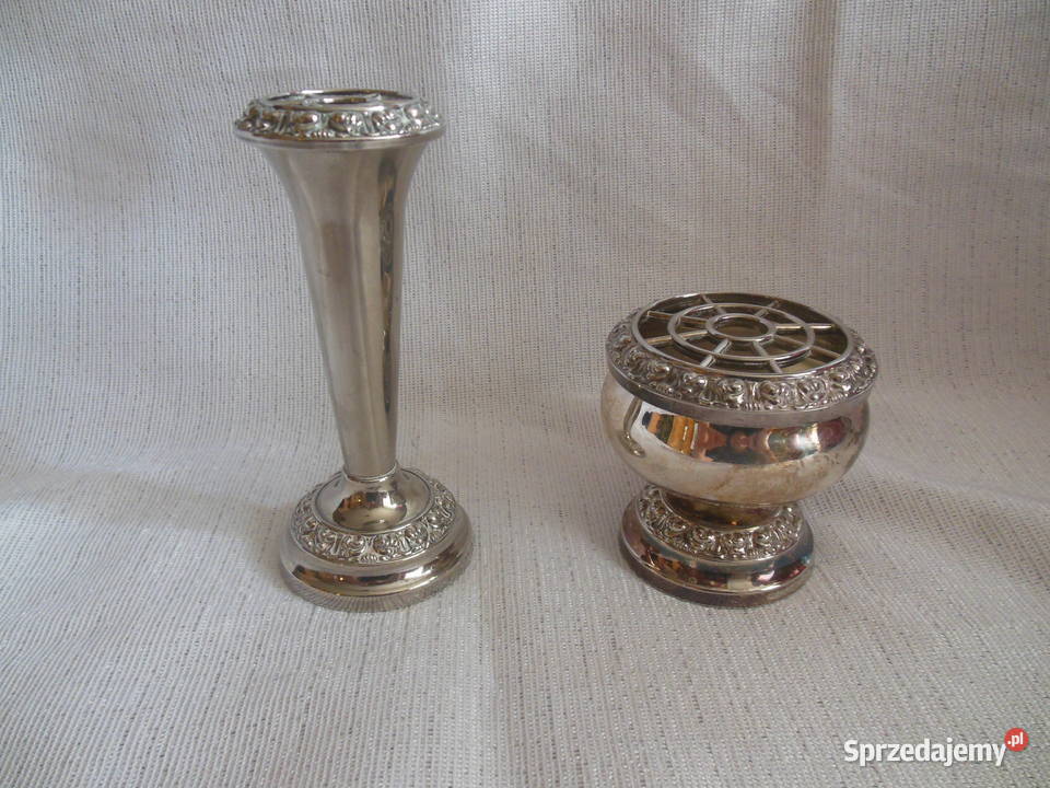 Świecznik i kielich z przykryciem plater Pozostałe