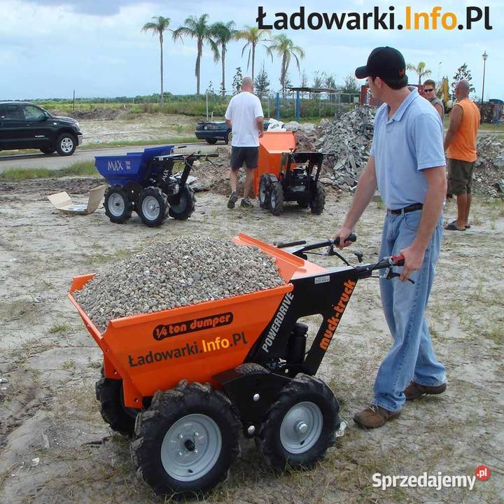 MuckTruck Mini wozidło taczka samojezdna 250 Wozidła sprzedam