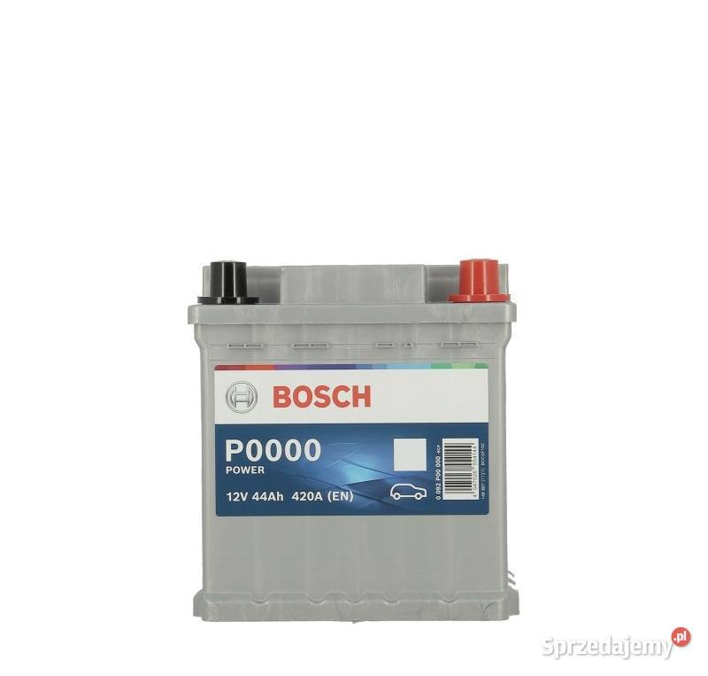 Akumulator 44Ah 420A Bosch 12V P0000 kostka osobowe łódzkie Łódź