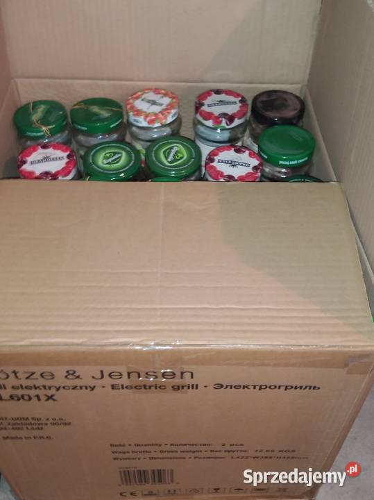 Słoiki zestaw 75 x 400 ml na przetwory z śląskie