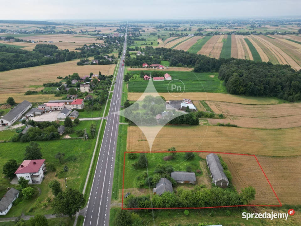 Zabudowana działka w miejscowości Podkrasne Sprzedaż