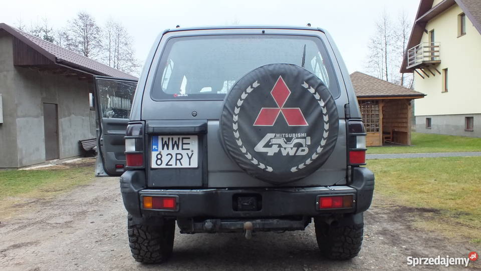 Mitsubishi Pajero II Diesel 4x4 Aluminiowe felgi aluminiowe felgi mazowieckie Łojew