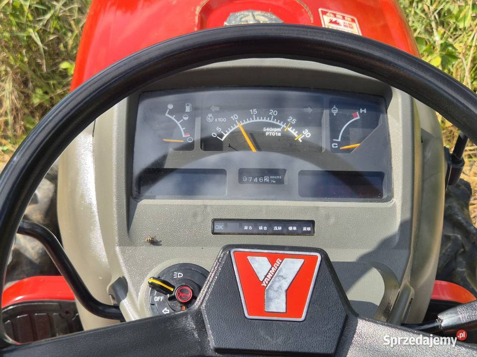 Traktorek traktor YANMAR AF15D 44 Glebogryzarka Małuszyn sprzedam