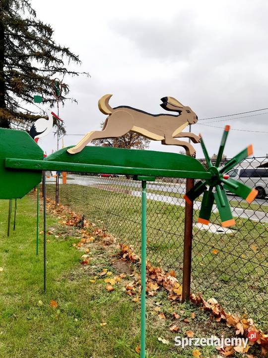 Wiatrak ogrodowy wiatrowskaz Ogród Borzykowo