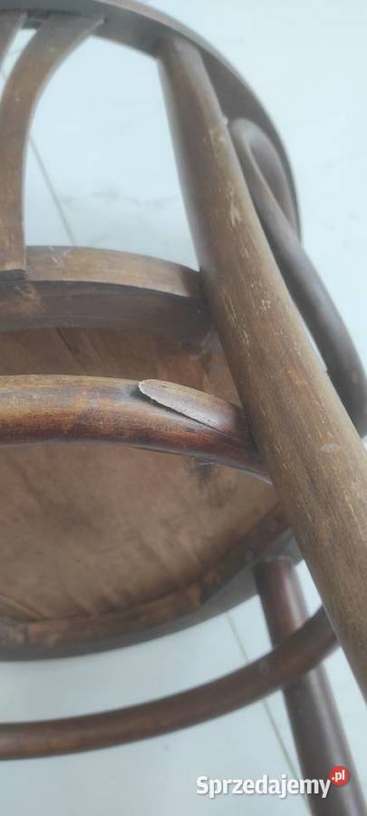 Krzesło fotel vintage Thonet do renowacji Rudziniec