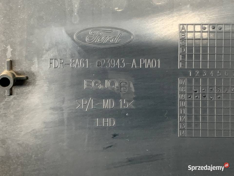 BOCZEK DRZWI LEWY PRZÓD FORD FIESTA MK7 podkarpackie