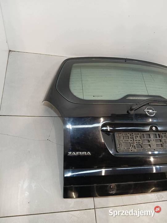 KLAPA TYŁ SZYBA CZARNA Opel Zafira I 19992006 A