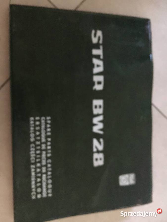 STAR BW 28 Spare Parts Catalogue Katalog części Antykwariat wielkopolskie Łęczyca