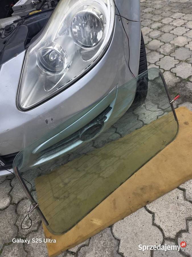 Szyba ramka uszczelka jedynka cabrio osobowe Warszawa