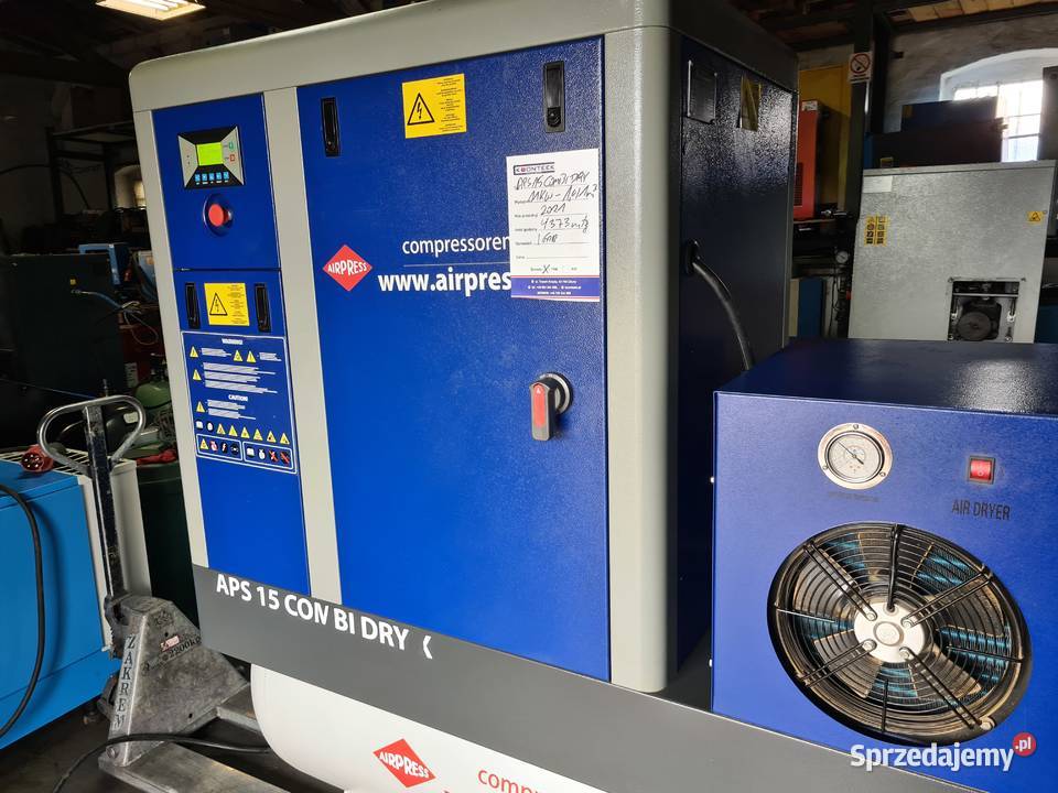 Kompresor śrubowy AIRPRESS APS 15 COMBI DRY X 11 Kompresory Zduny