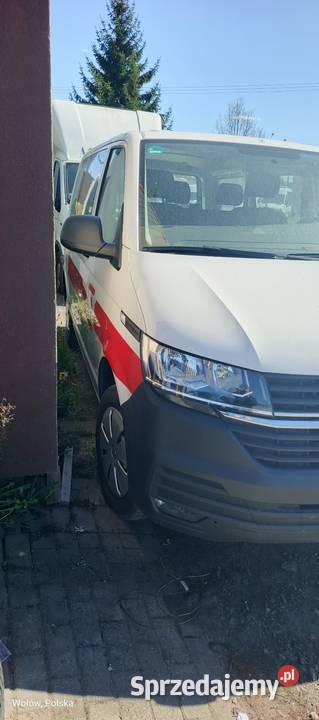 Volkswagen Transporter 8 osobowy nieuszkodzony Volkswagen dolnośląskie Wołów