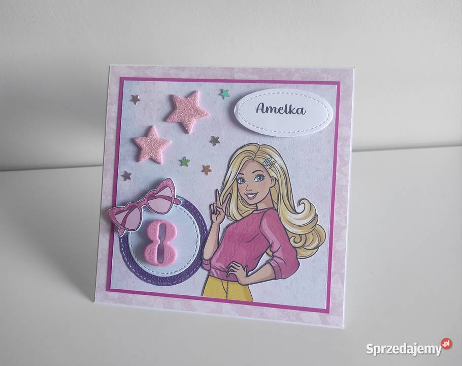 Personalizowana Kartka urodzinowa ręcznie Łódź sprzedam