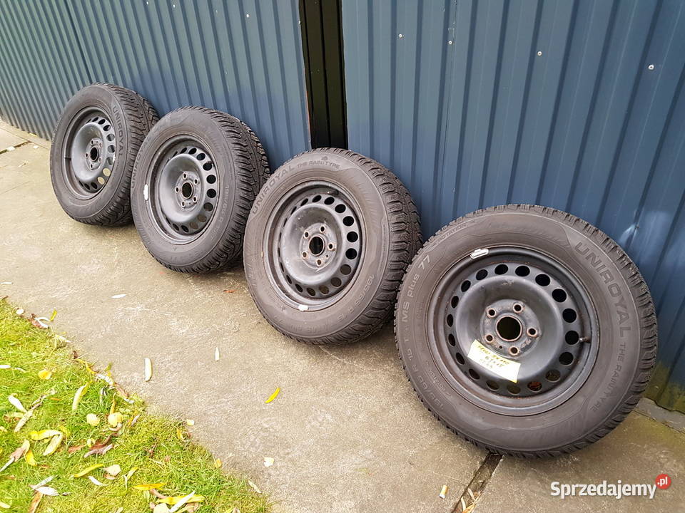 Koła zimowe 5x110 6jx15 ET43 UNIROYAL MS PLUS 77 śląskie Sosnowiec sprzedam