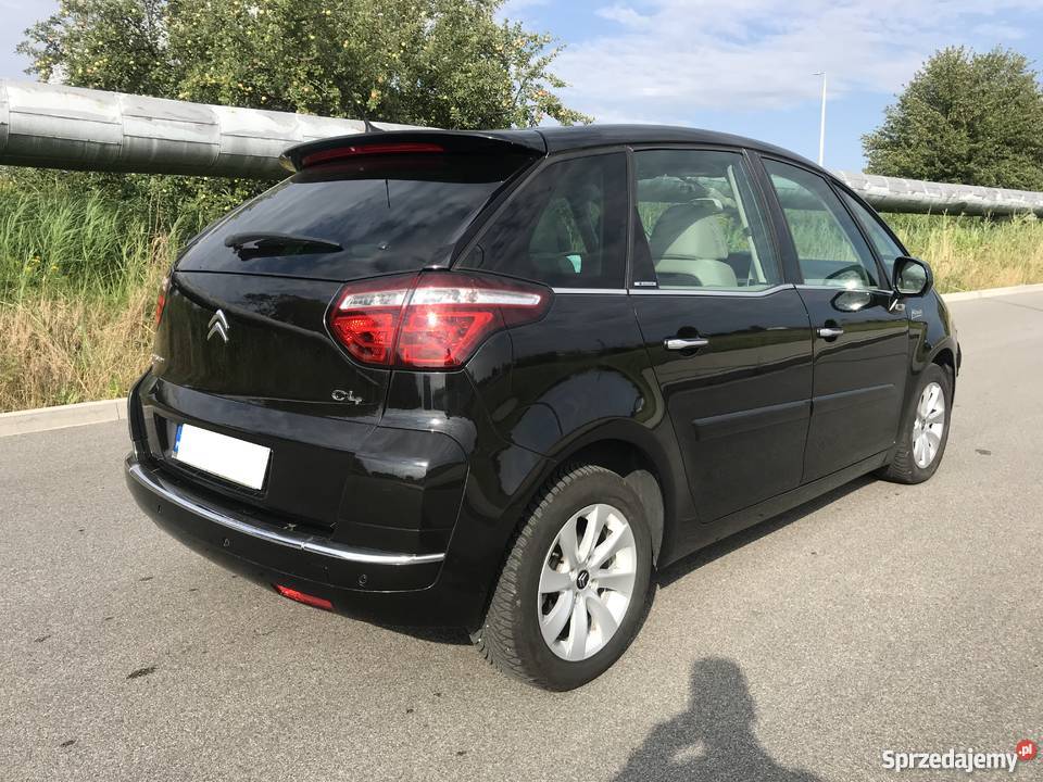 Citroen C4 Picasso EXCLUSIVE Zarejestrowany Full elektrochrom. lusterka boczne Konin sprzedam