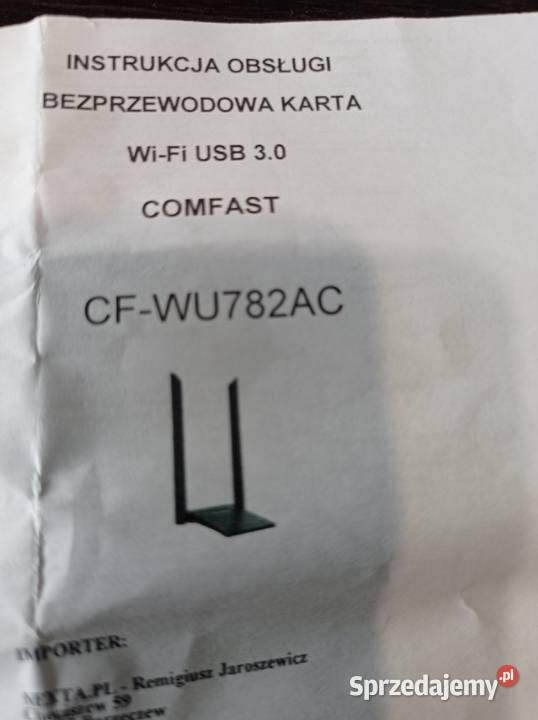 Karta bezprzewodowa COMFAST CFWU782AC Zdzieszowice