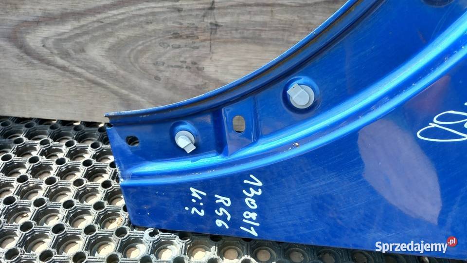 MINI COOPER R56 LIFT BŁOTNIK PRZÓD LEWY A63 Zbierkowo