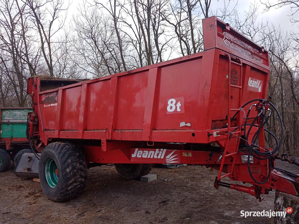 Rozrzutnik obornika Jeantil 8 ton