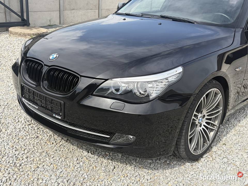 BMW E60 30d Automat 2009r wielkopolskie Konin