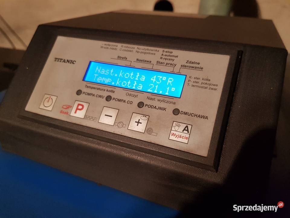 Piec na ekogroszek 16kw b stan kompletny Czarnków