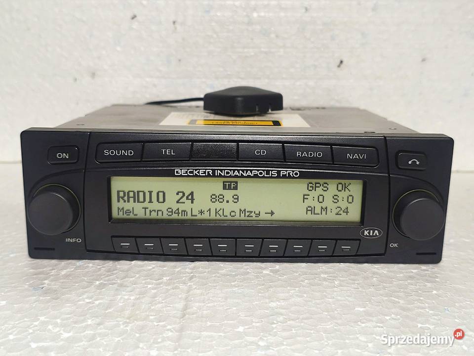 Radio Becker Indianapolis Pro KOD GPS AUX MP3 Tarnobrzeg