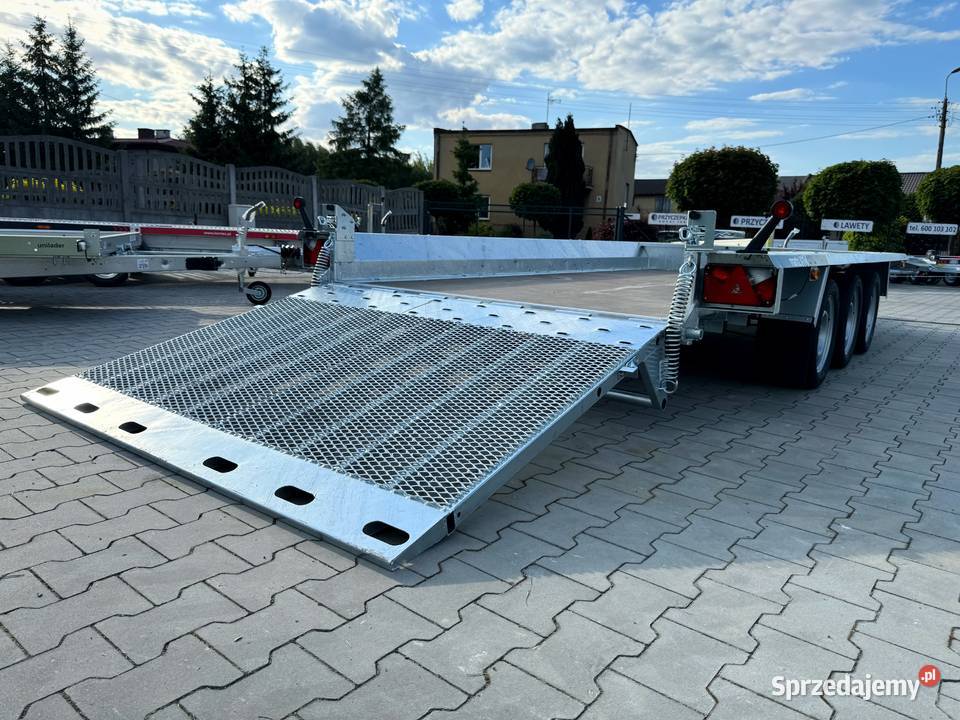 Przyczepa do przewozu koparek maszyn MARTZ BAU3 więcej niż 2 Kowal sprzedam