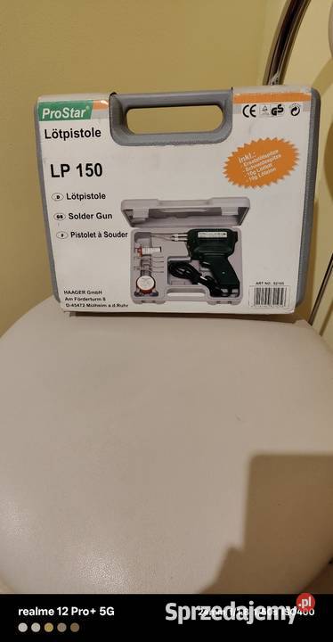 Pistolet lutowniczy ProStar LP 150 walizka Ostrów Mazowiecka