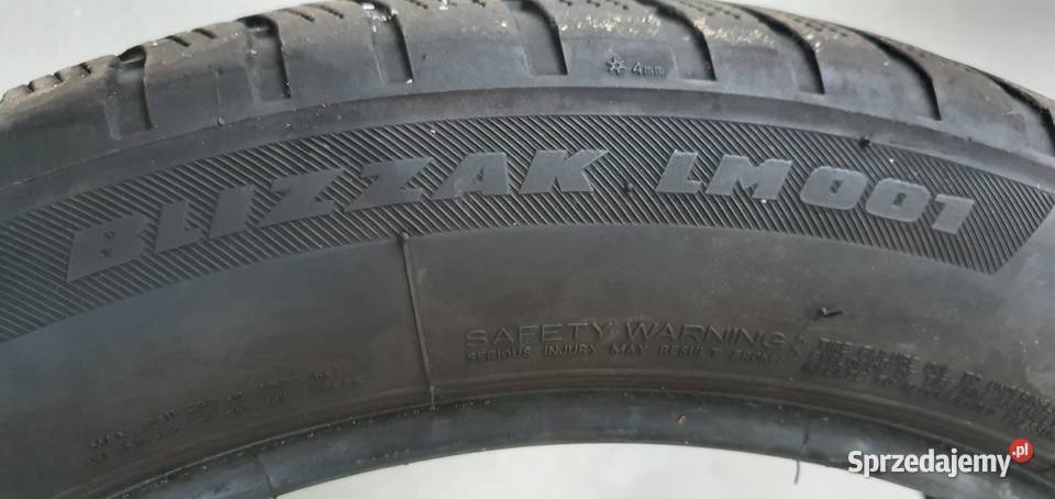 Opony zimowe 2255018 95h Bridgestone Słupsk sprzedam