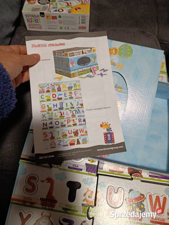 gra edukacyjna Lisciani Montessori Dotykowy Poznań