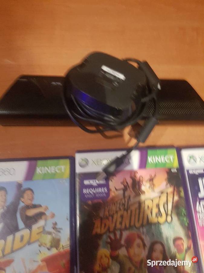 Kinect Xbox 360 plus gry śląskie