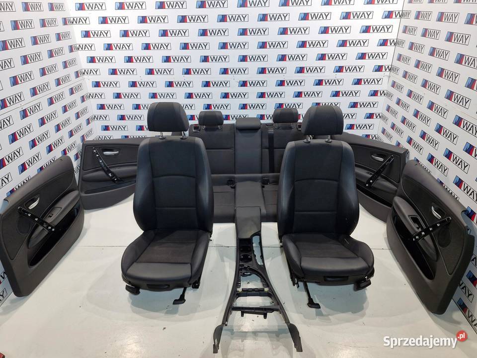 BMW E87 FOTELE KANAPA BOCZKI SPORT SPORTSITZE