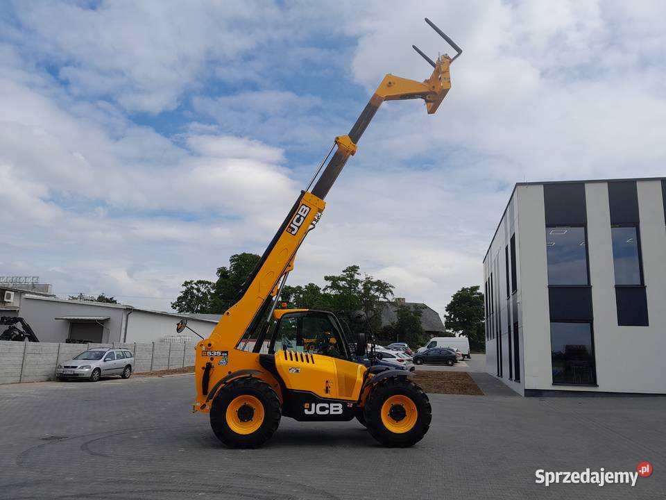 ŁADOWARKA TELESKOPOWA 95 METRA JCB 53595 MANITOU pełny VAT Krotoszyn