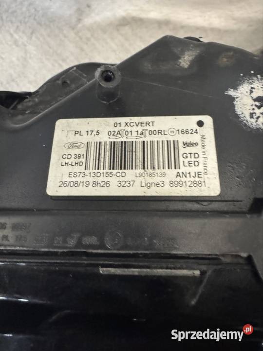 Lampa lewy przód Ford Mondeo MK5 full led śląskie Jasienica