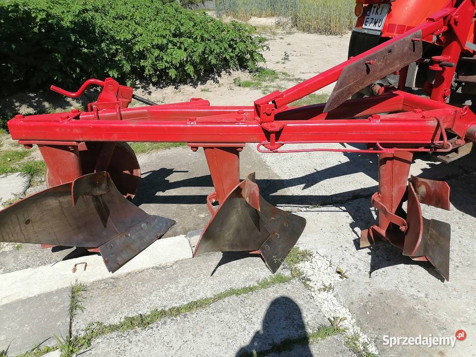 Pług 3 skibowy duży Unia Grudziądz U023 Masłów Drugi
