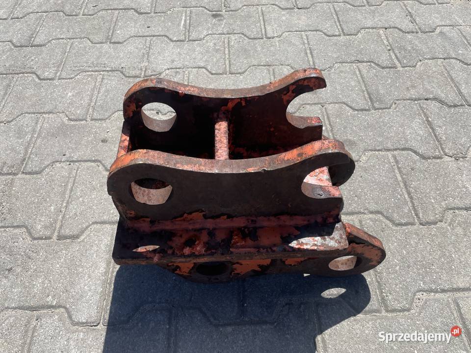 Szybko złącze szybkozłącze koparki sworzeń 45 mm małopolskie Nowy Sącz