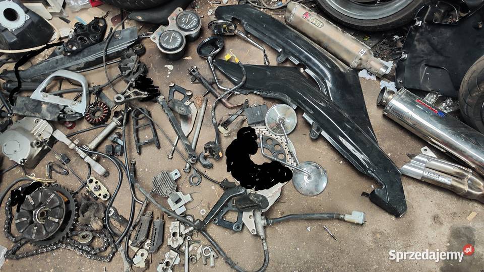 części suzuki gs 500 silnik gaźniki wiązka moduł Białystok