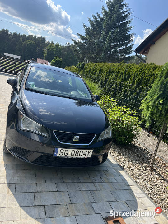 Seat Ibiza IV 12 Benzyna 2013 r 194 000 Czarny podkarpackie Rzeszów