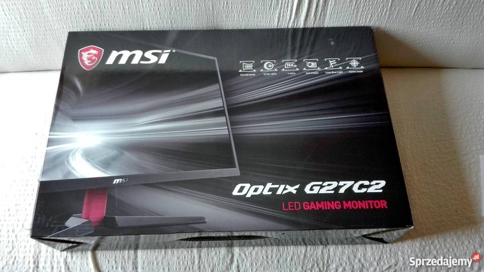 Monitor MSI Optix G27C2 Curved 27 FABRYCZNIE śląskie Sosnowiec