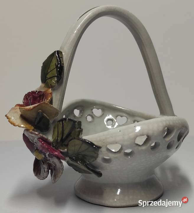 Porcelanowy koszyk koszyczek kosz z porcelany Warszawa